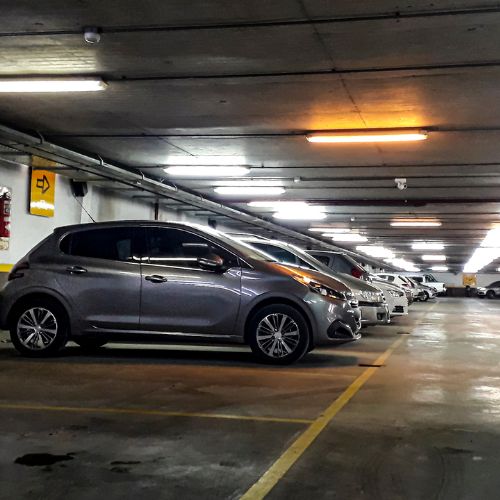 car parking in garage